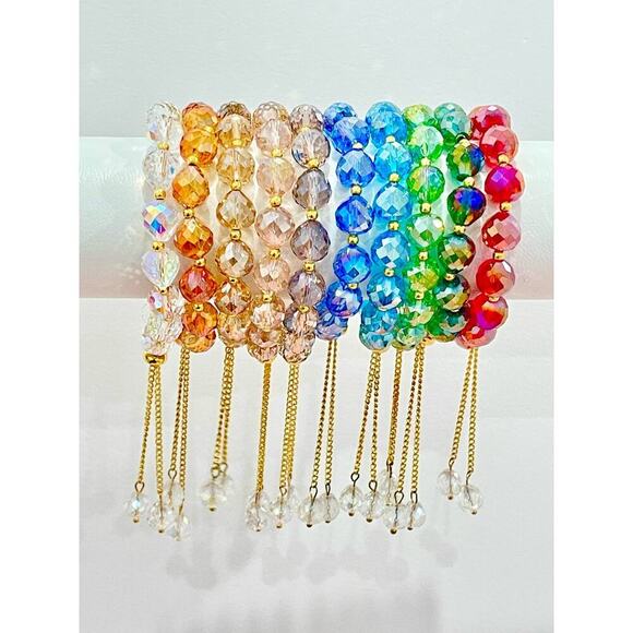 Green Swarovski Bracelet - Picture 13 of 14